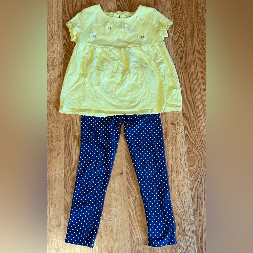 Carter’s Size 5T Girls Spring Outfit